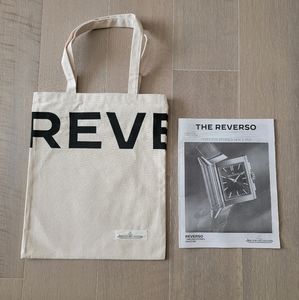 NEW Jaeger-LeCoultre Reverso Ltd Edt Tote Bag